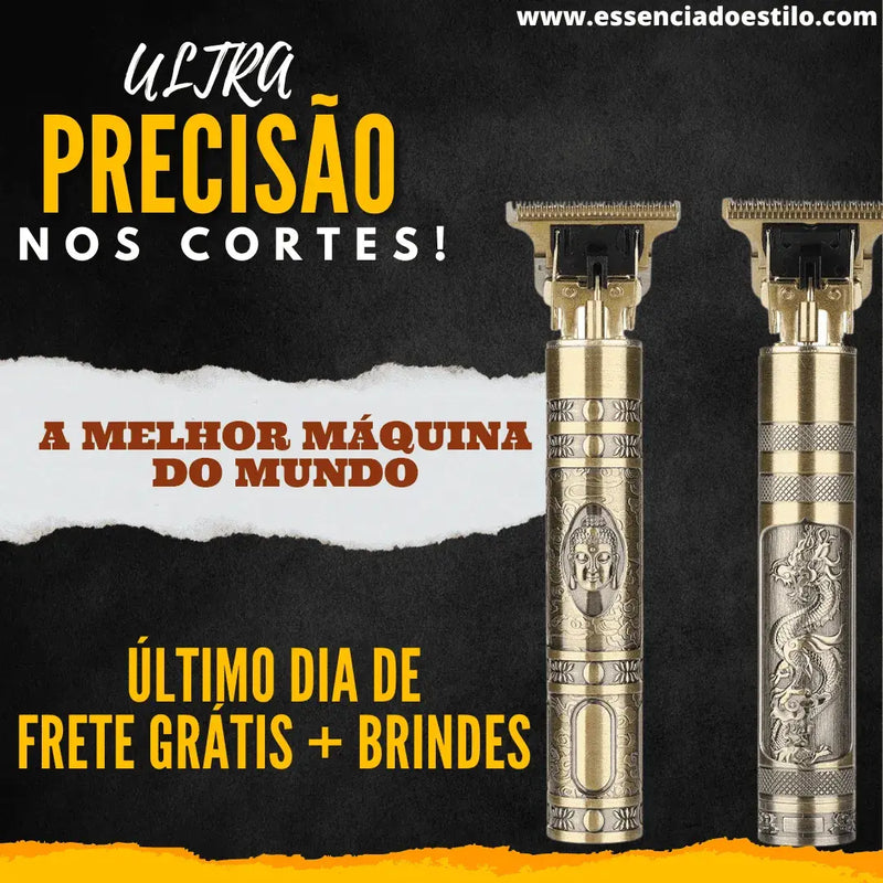 Máquina de Barba e Cabelo Ultra Barber Original + 4 Pentes de Brinde