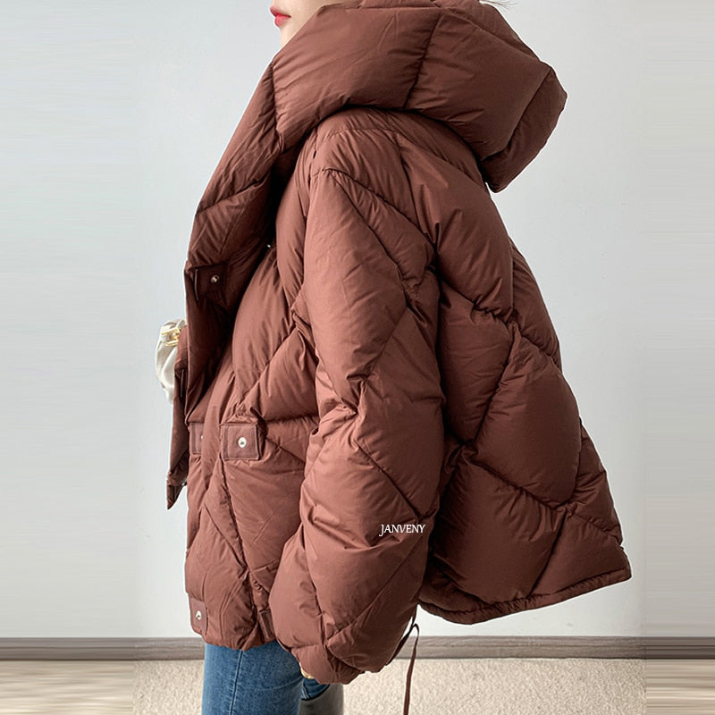 Jaqueta Puffer Diamond Coat Outwear