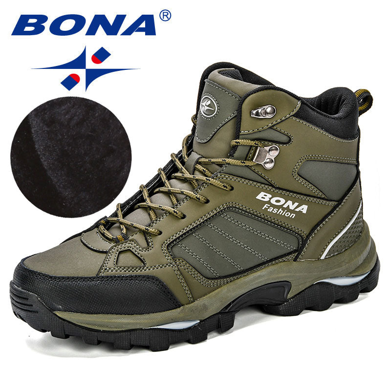 Bota de Couro para Inverno Extremo